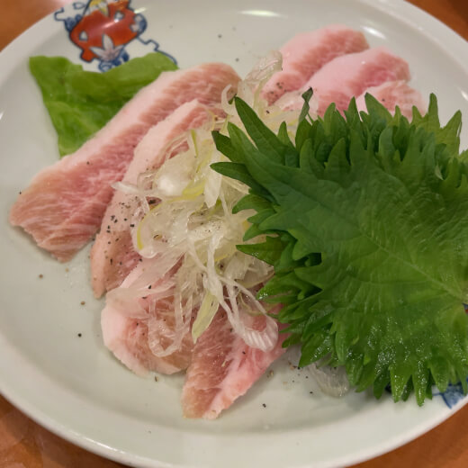 金龍　豚トロお代わり